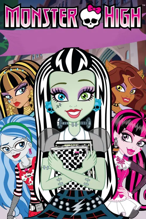 Movie poster "Monster High: New Ghoul at School"