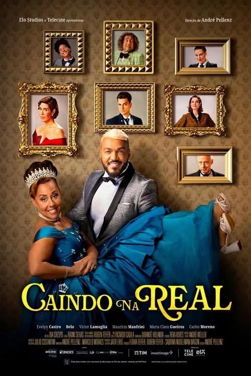 Movie poster "Caindo na Real"