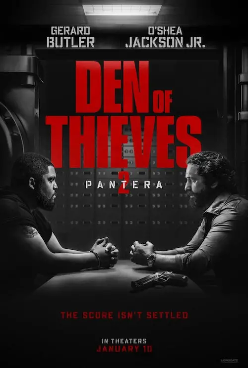 Movie poster "Den of Thieves 2: Pantera"