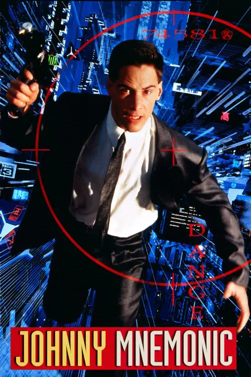 Movie poster "Johnny Mnemonic"