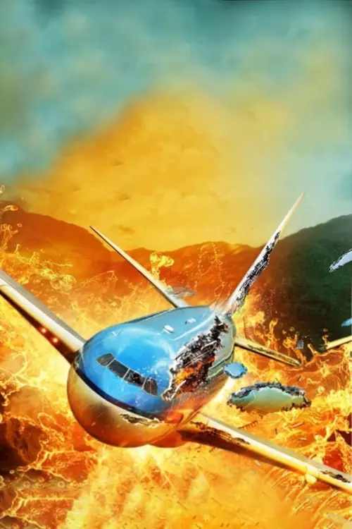 Movie poster "Airplane vs Volcano"