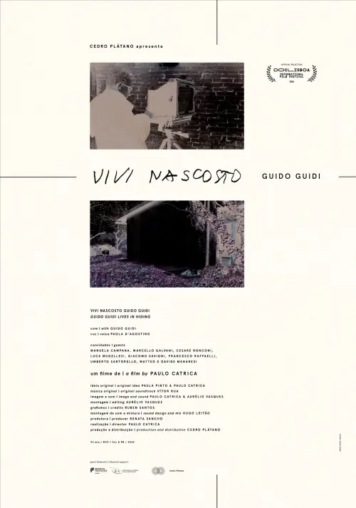 Movie poster "Guido Guidi Lives in Hiding"