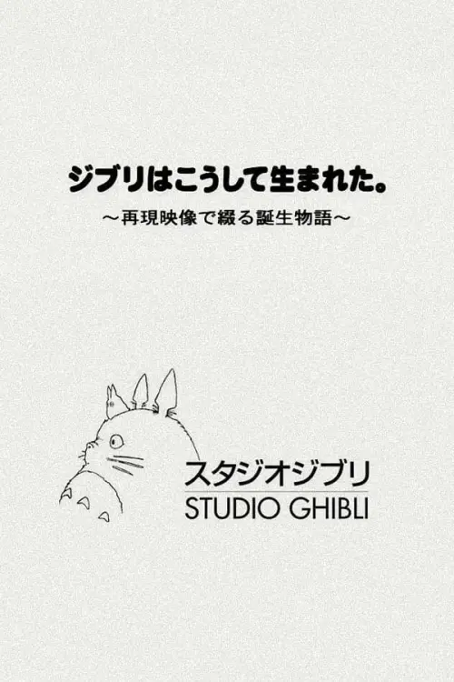 Movie poster "The Birth of Studio Ghibli"