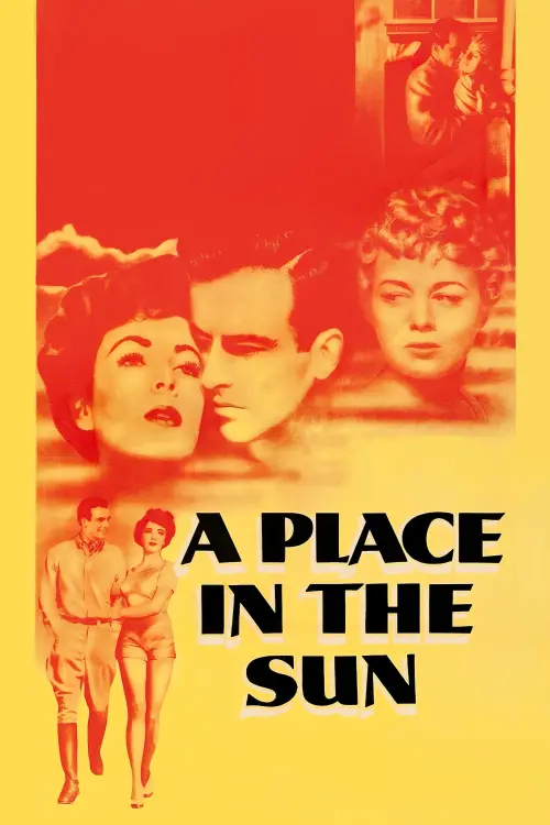 Movie poster "A Place in the Sun"