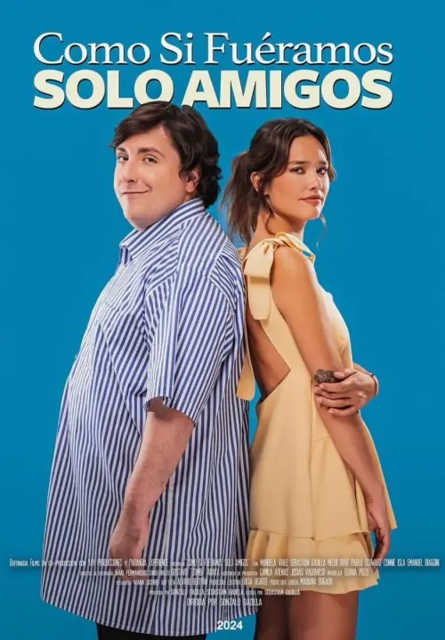 Movie poster "Como si fuéramos solo amigos"