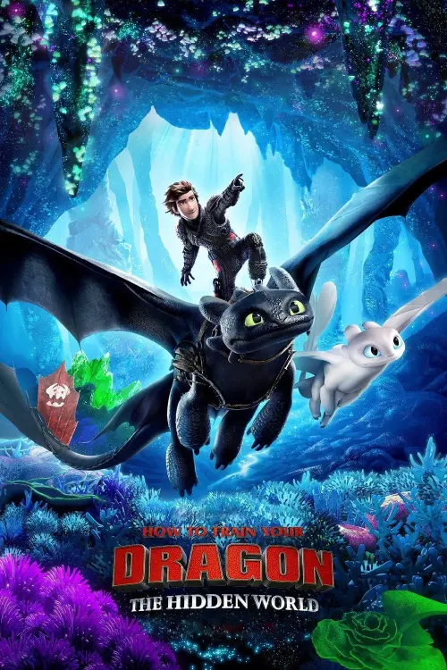 Movie poster "How to Train Your Dragon: The Hidden World"