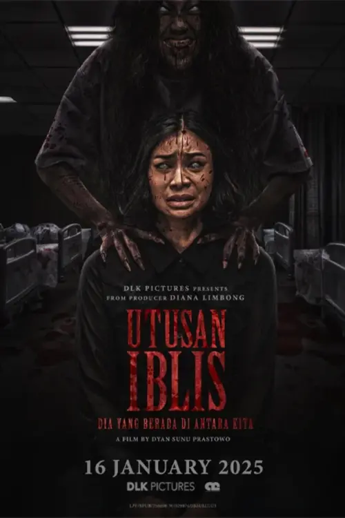 Movie poster "Utusan Iblis: Dia Yang Berada di Antara Kita"