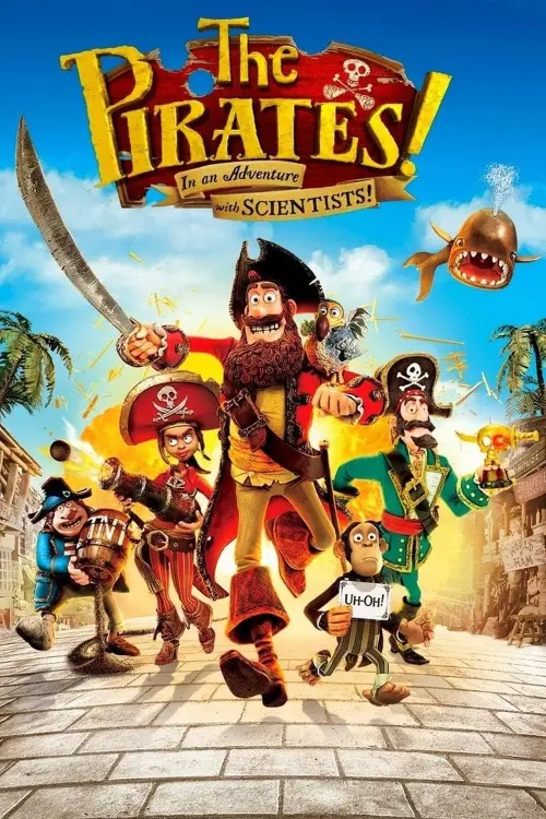 Movie poster "The Pirates! In an Adventure with Scientists!"