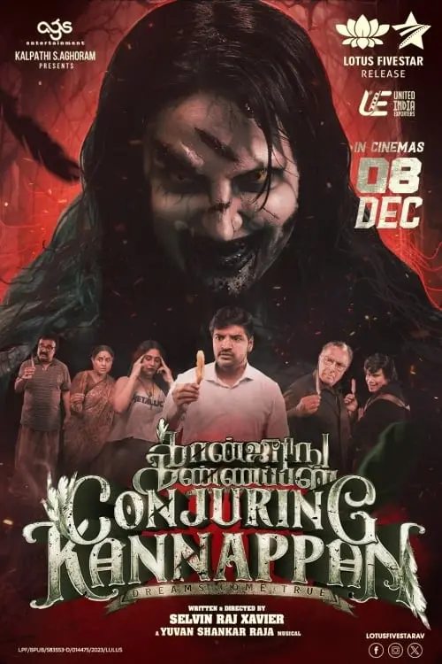 Movie poster "Conjuring Kannappan"