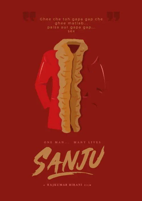 Movie poster "Sanju"