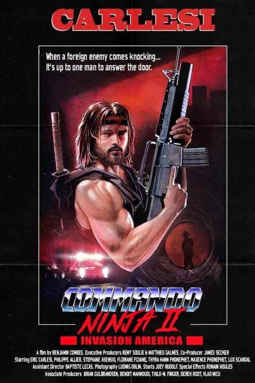 Movie poster "Commando Ninja 2: Invasion America"