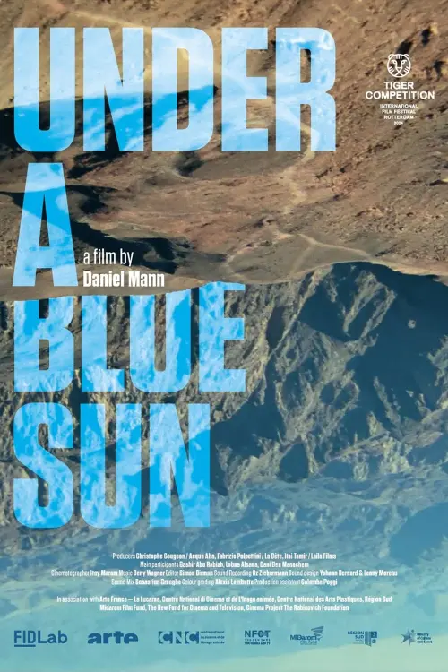 Movie poster "Under a Blue Sun"