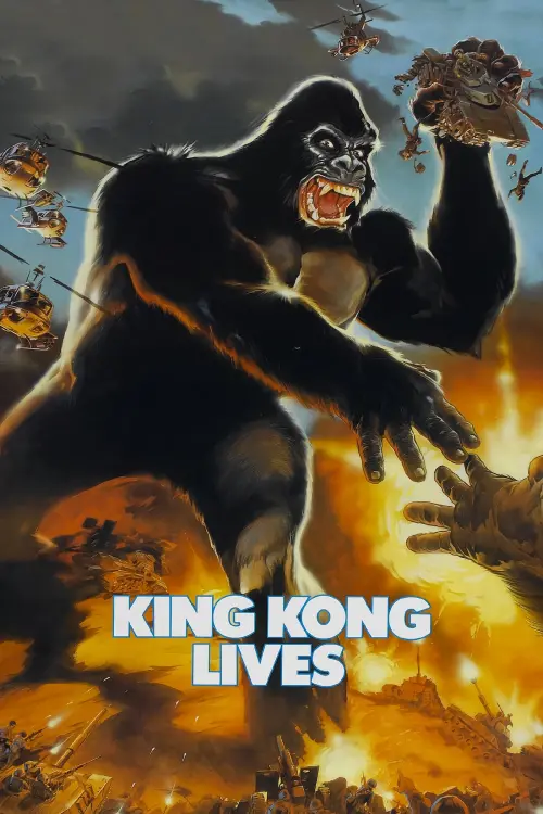 Movie poster "King Kong Lives"