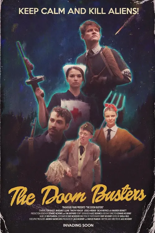 Movie poster "The Doom Busters"