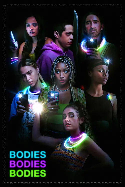 Movie poster "Bodies Bodies Bodies"