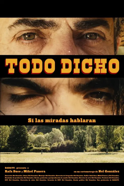 Movie poster "Todo Dicho"