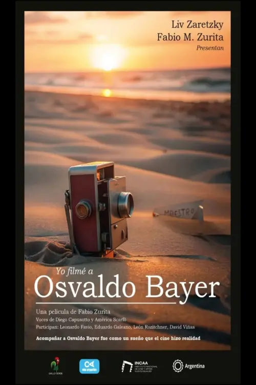 Movie poster "I Filmed Osvaldo Bayer"