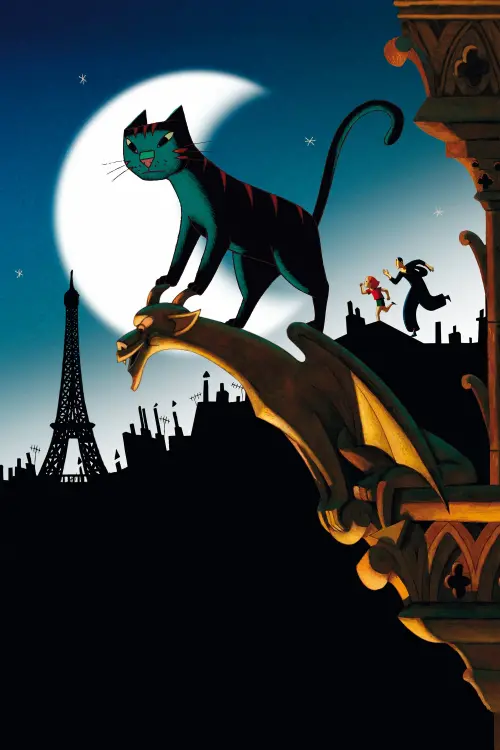 Movie poster "A Cat in Paris"