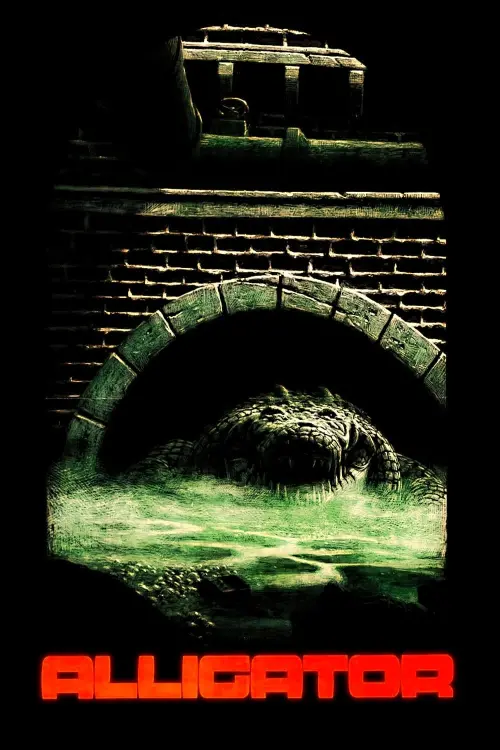 Movie poster "Alligator"