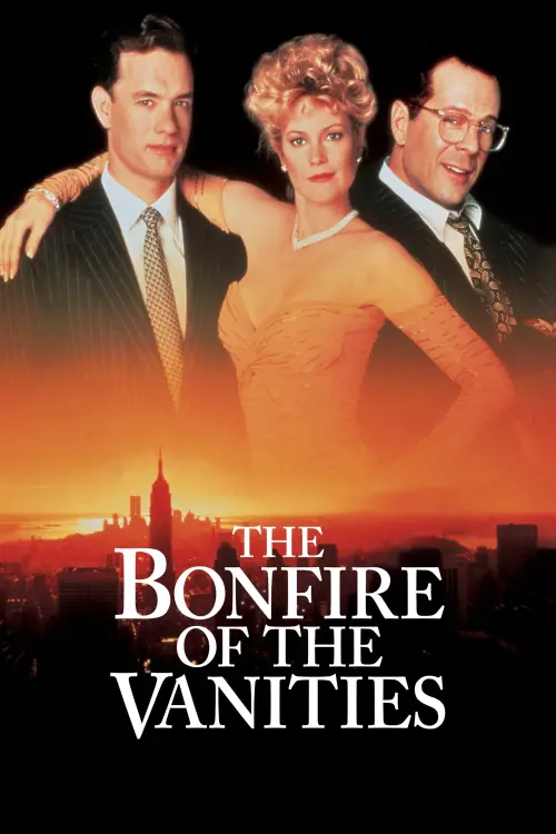 Movie poster "The Bonfire of the Vanities"