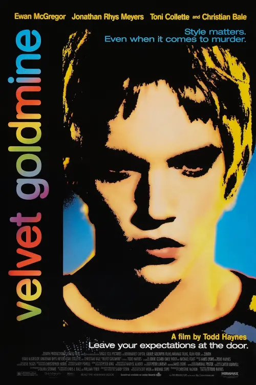 Movie poster "Velvet Goldmine"