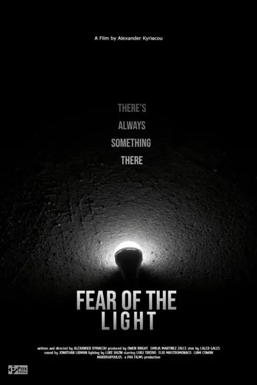 Movie poster "Fear of the Light"