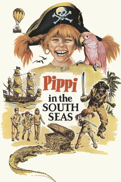 Movie poster "Pippi in the South Seas"