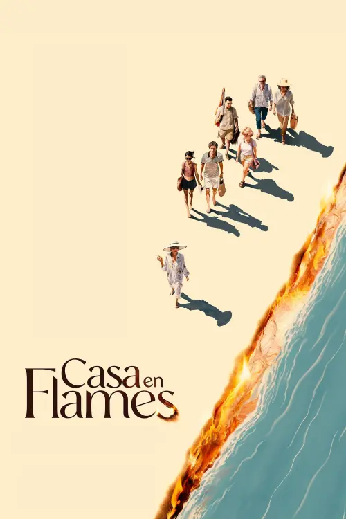 Movie poster "Casa en llamas"