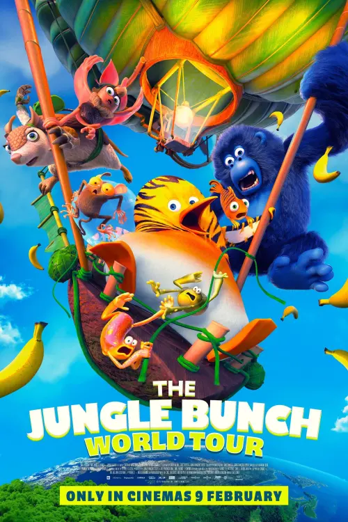 Movie poster "The Jungle Bunch 2: World Tour"