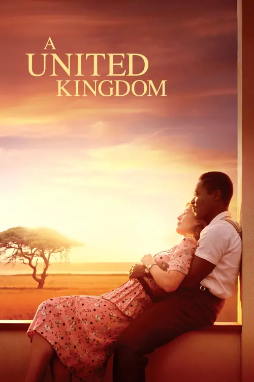 Movie poster "A United Kingdom"