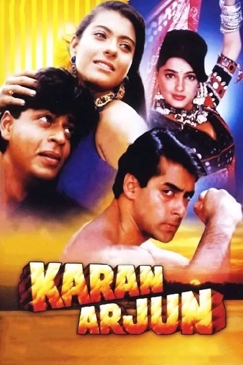 Movie poster "Karan Arjun"