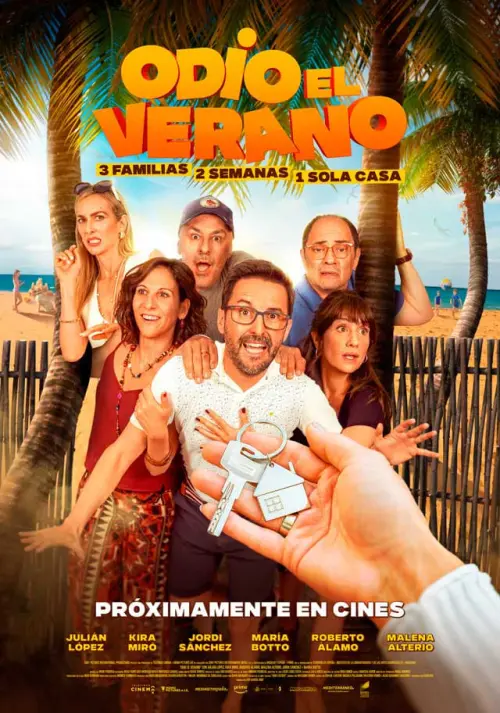 Movie poster "Odio el verano"