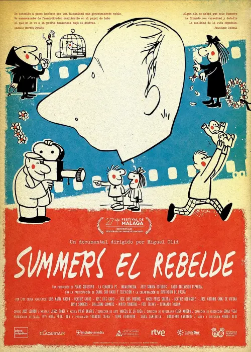 Movie poster "Summers el rebelde"