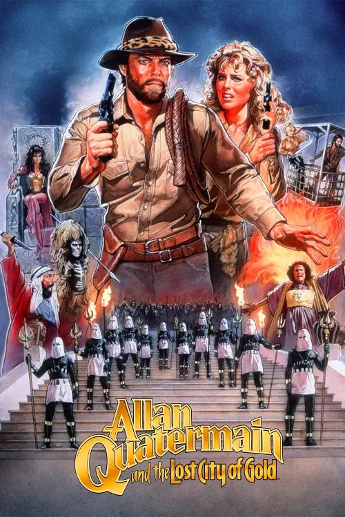 Movie poster "Allan Quatermain and the Lost City of Gold"