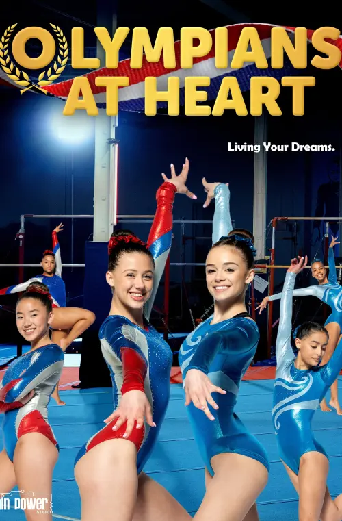 Movie poster "Olympians at Heart"