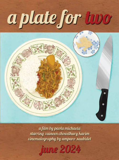 Movie poster "A Plate for Two"