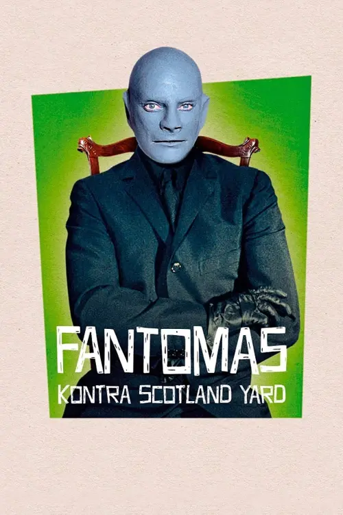 Movie poster "Fantomas vs. Scotland Yard"