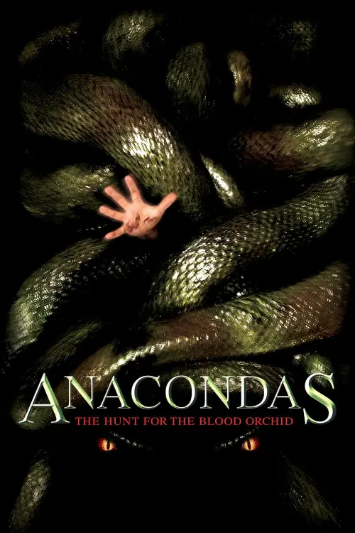 Movie poster "Anacondas: The Hunt for the Blood Orchid"