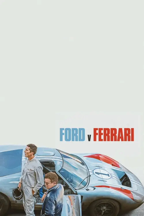Movie poster "Ford v Ferrari"
