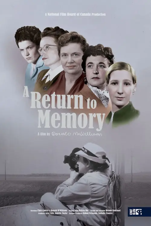 Movie poster "A Return to Memory"