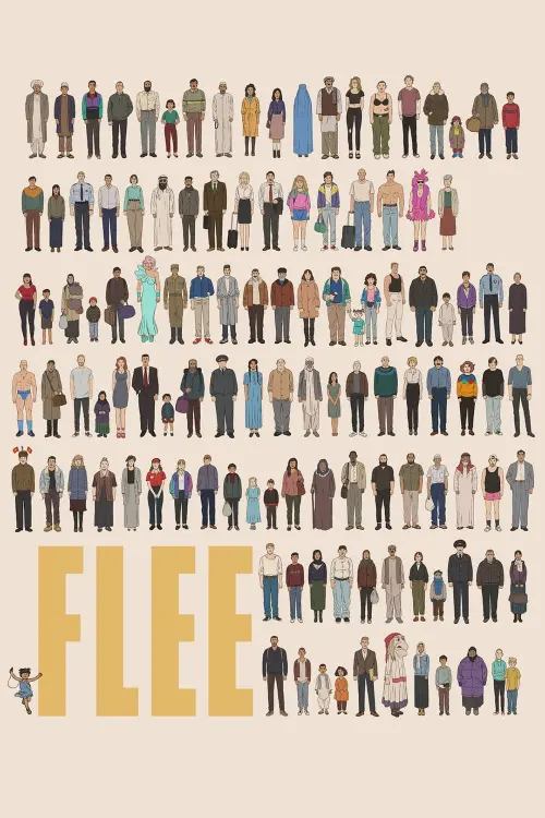 Movie poster "Flee"