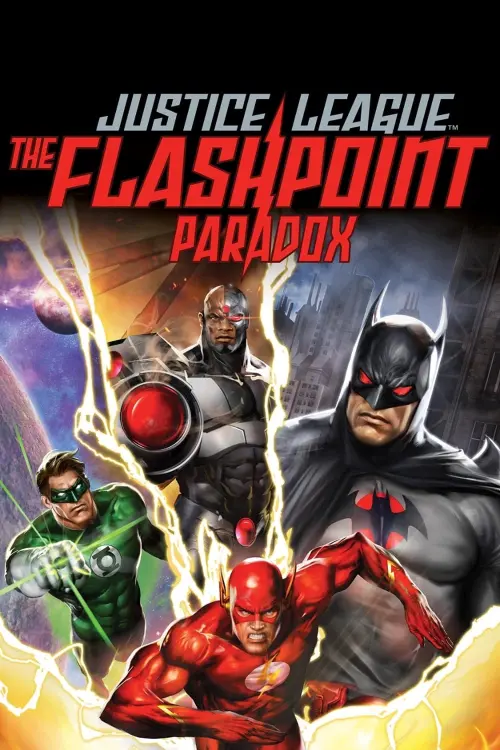 Movie poster "Justice League: The Flashpoint Paradox"