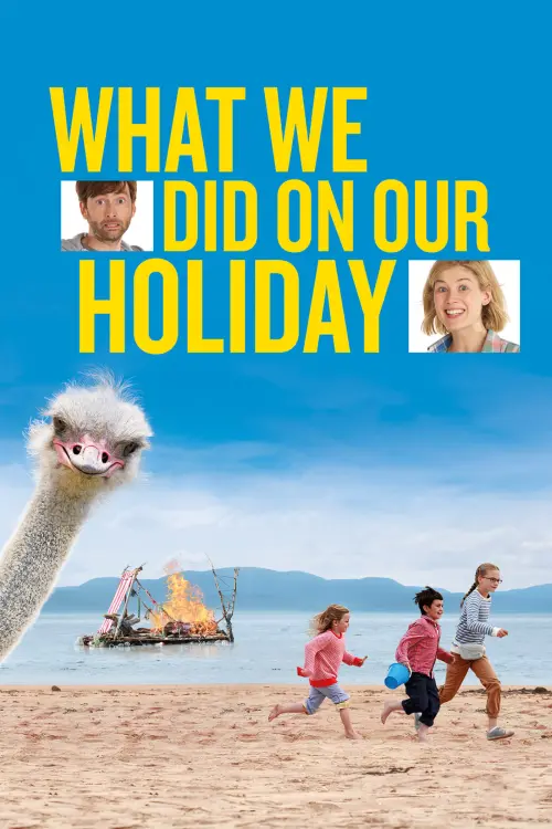 Movie poster "What We Did on Our Holiday"