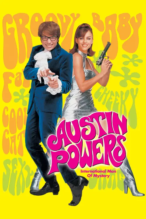 Movie poster "Austin Powers: International Man of Mystery"