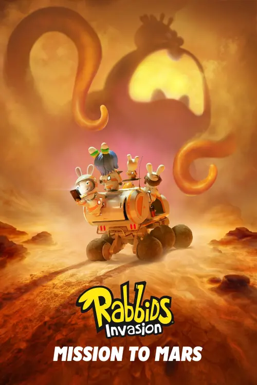 Movie poster "Rabbids Invasion - Mission To Mars"