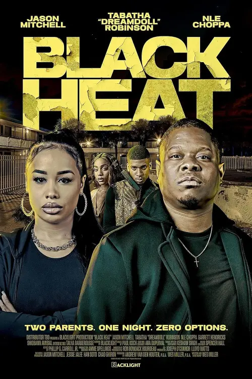 Movie poster "Black Heat"