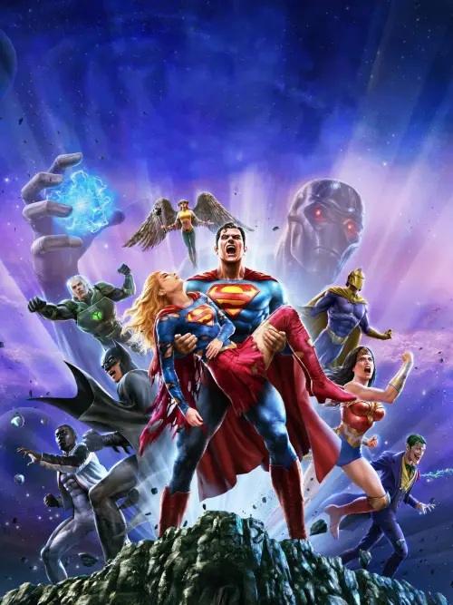 Movie poster "Justice League: Crisis on Infinite Earths Part Three"