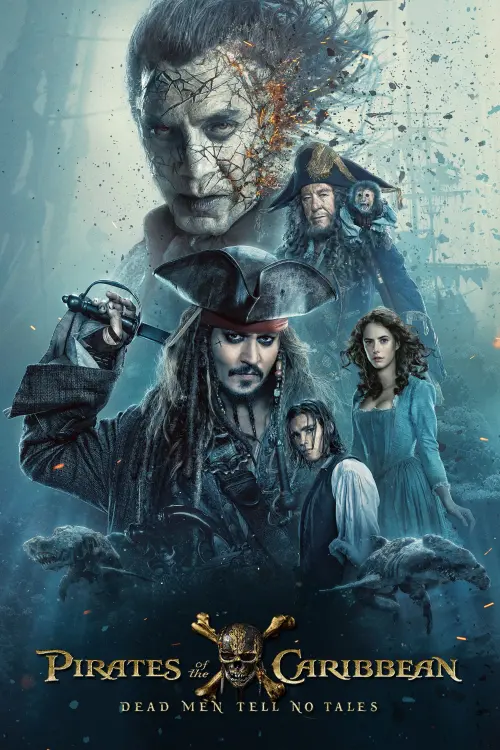 Movie poster "Pirates of the Caribbean: Dead Men Tell No Tales"