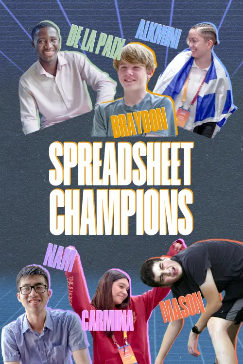 Movie poster "Spreadsheet Champions"