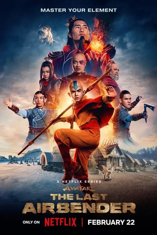 Movie poster "Avatar: The Last Airbender - Premiere"